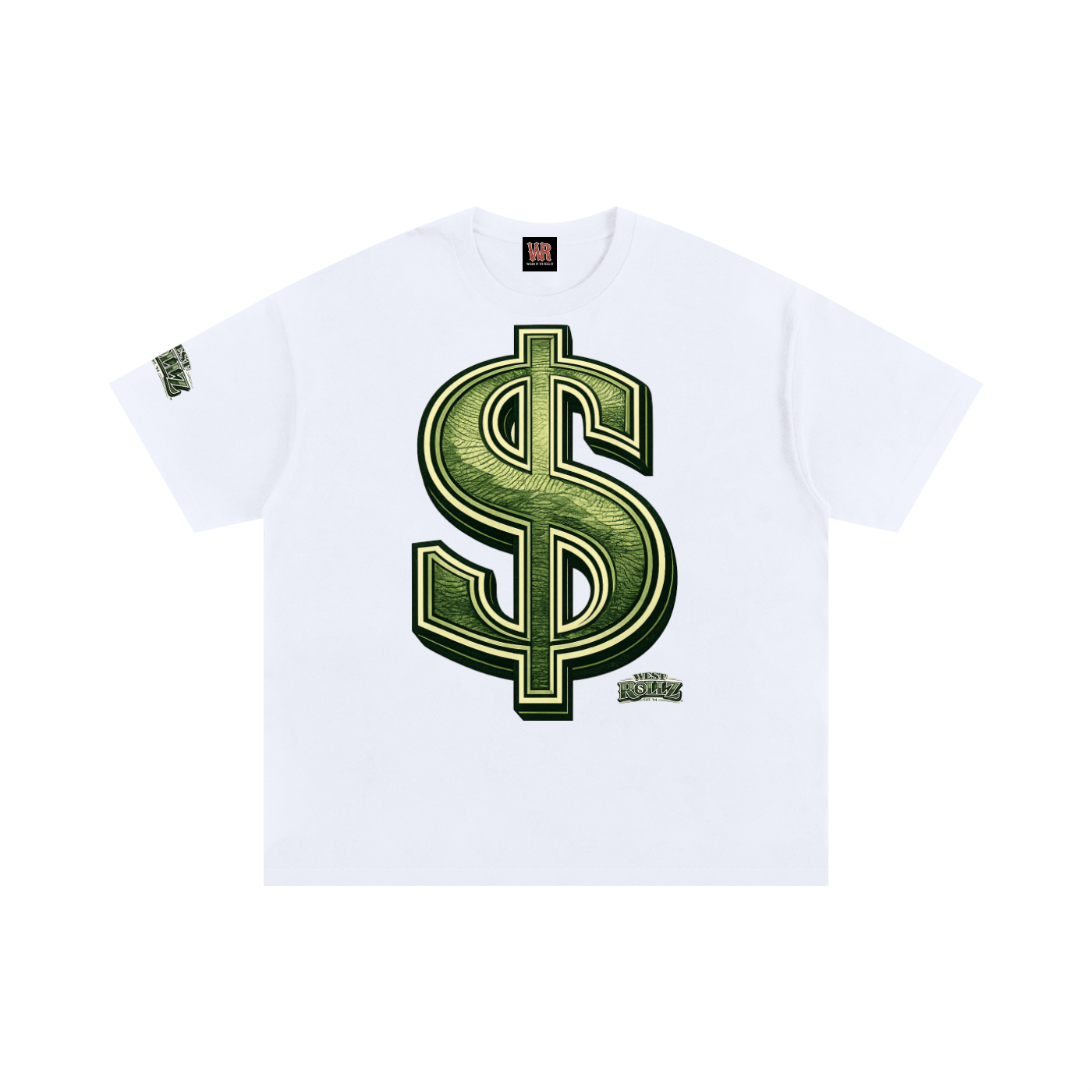 WEST ROLLZ X MONEY MAKER T-SHIRT
