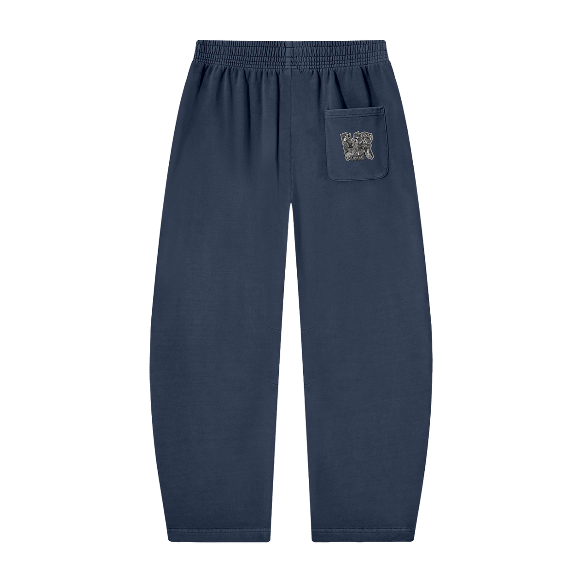 WEST ROLLZ X TATTOO WR X Unisex Vintage Washed Barrel Leg Sweatpants