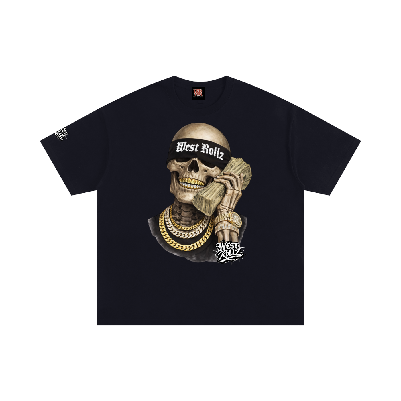 WEST ROLLZ X SORRY! MONEY ON THE LINE T-SHIRT