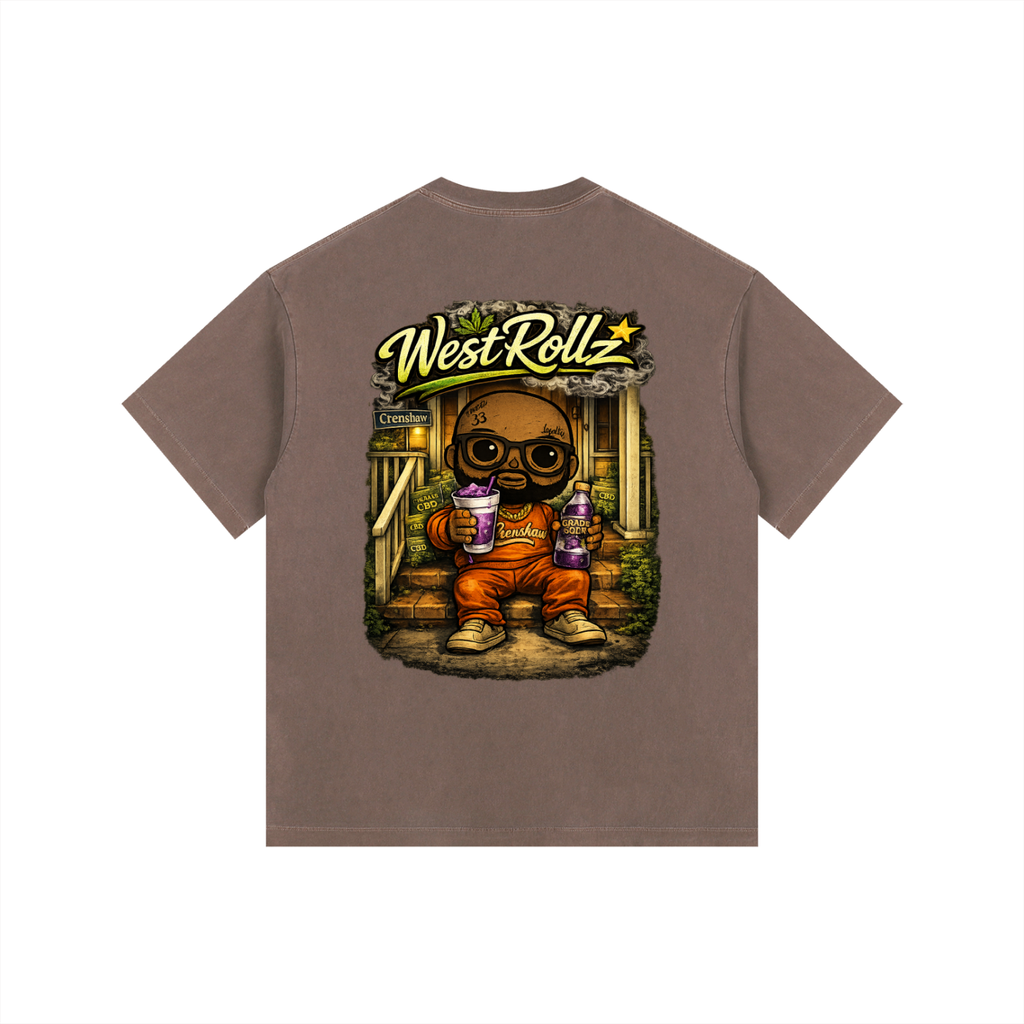WEST ROLLZ X CBD WEST T-SHIRT