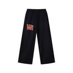 WEST ROLLZ X Contrast Tape Straight-Leg Sweat PANTS