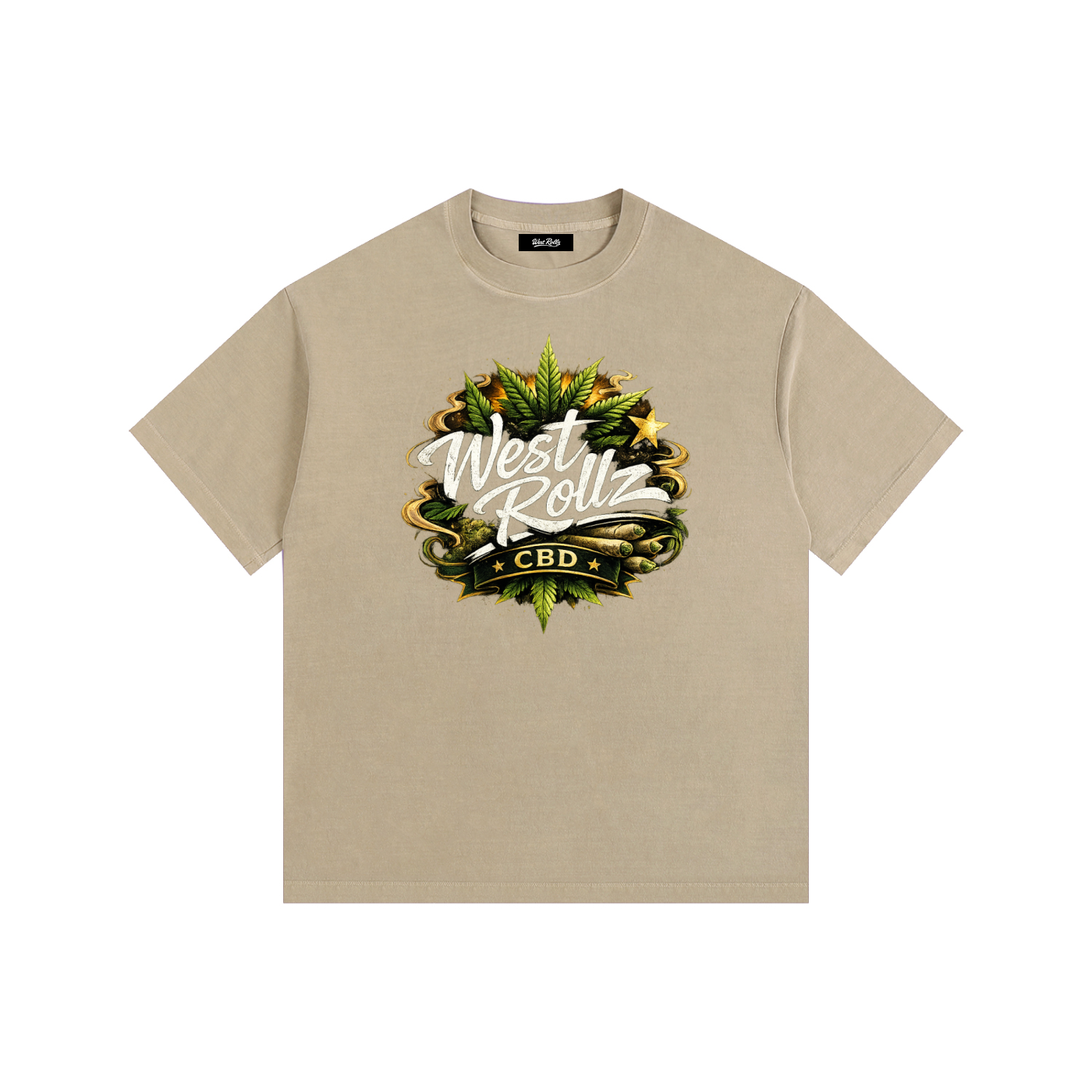 WEST ROLLZ X CBD WEST T-SHIRT
