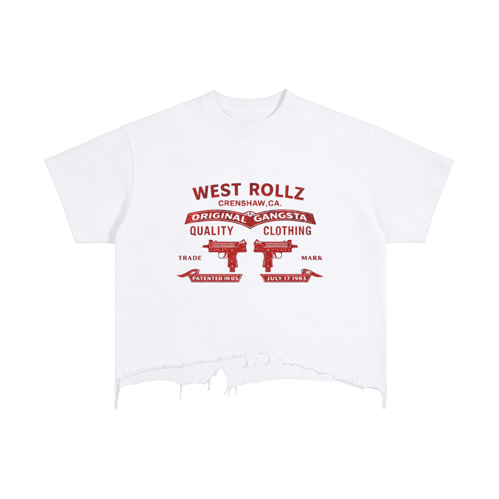WEST ROLLZ X ROLLZ STRAUSZ BOXY DESTROY T-SHIRT