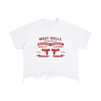 WEST ROLLZ X ROLLZ STRAUSZ BOXY DESTROY T-SHIRT