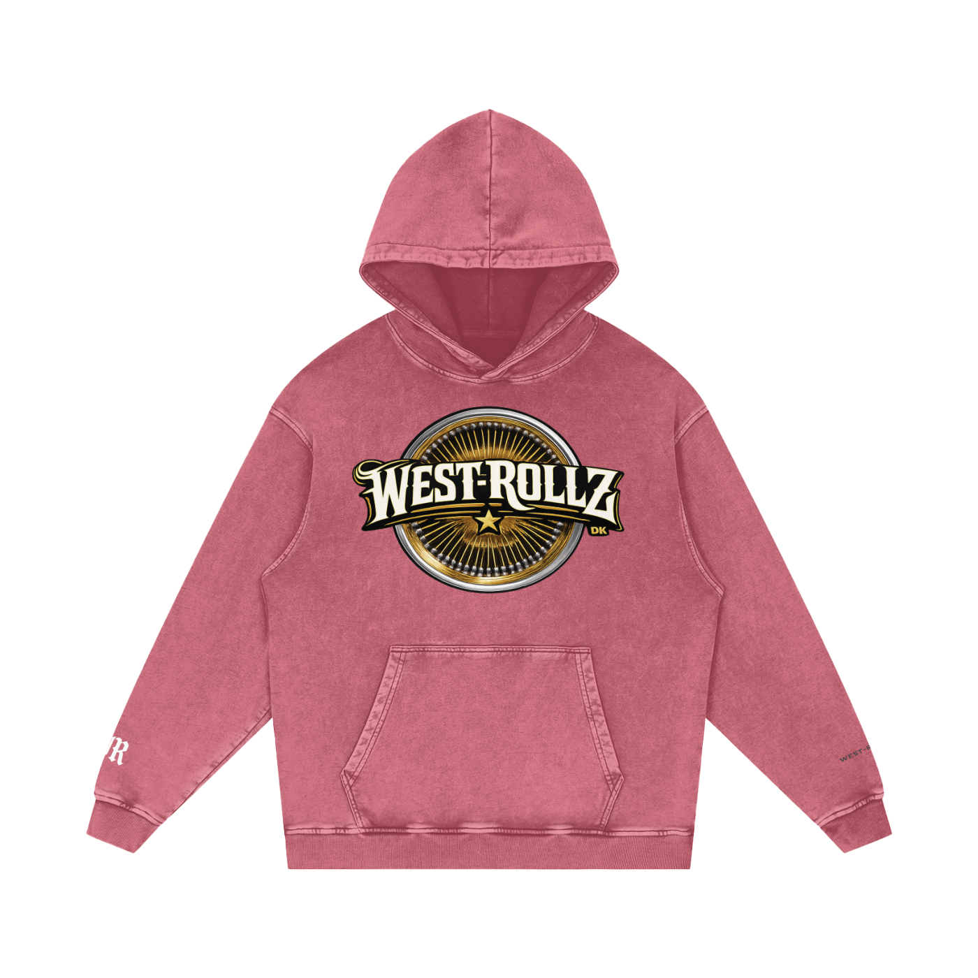 WEST ROLLZ X WHEELS HOODIE