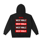 WEST ROLLZ X THE BEGINNINGx 
Vintage Washed Heavyweight Hoodie