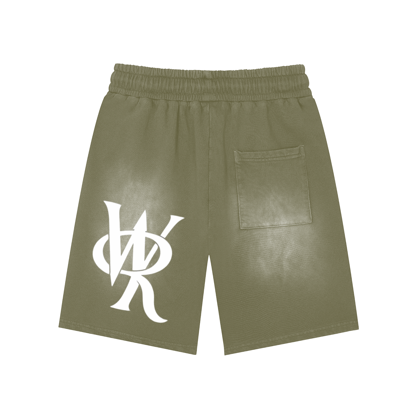 WEST ROLLZ X INITIAL WR Washed SHORT