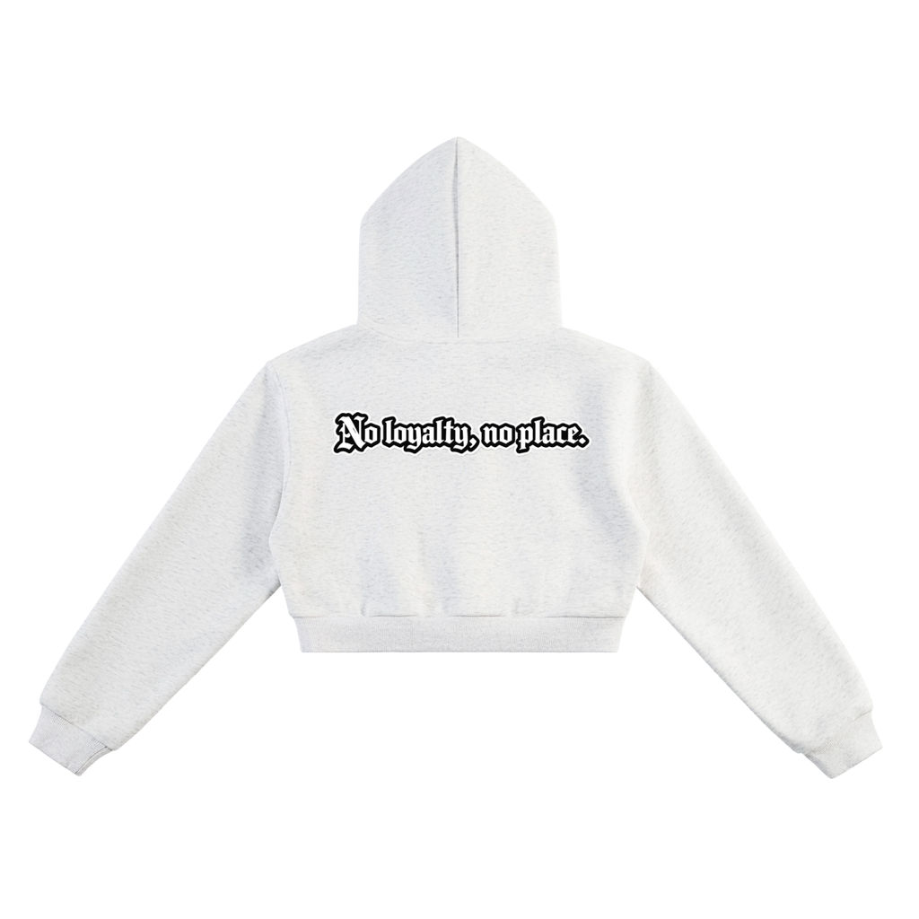 WEST ROLLZ X Essential Cropped WOMEN Hoodie