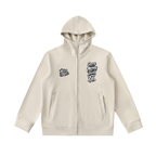 WEST ROLLZ X Essential Heavyweight High Neck  Zip-Up Hoodie