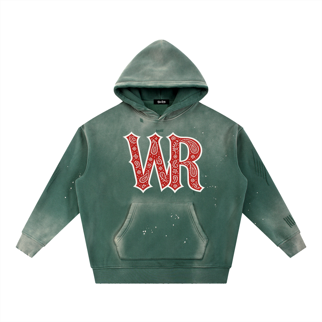 WEST ROLLZ X PIRU BLOODS HOODIE