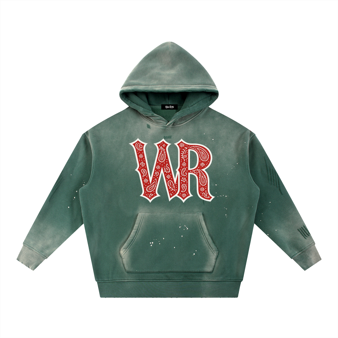 WEST ROLLZ X PIRU BLOODS HOODIE
