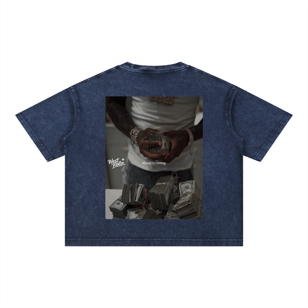 WEST ROLLZ X MONEY MAKER BOXY T-SHIRT
