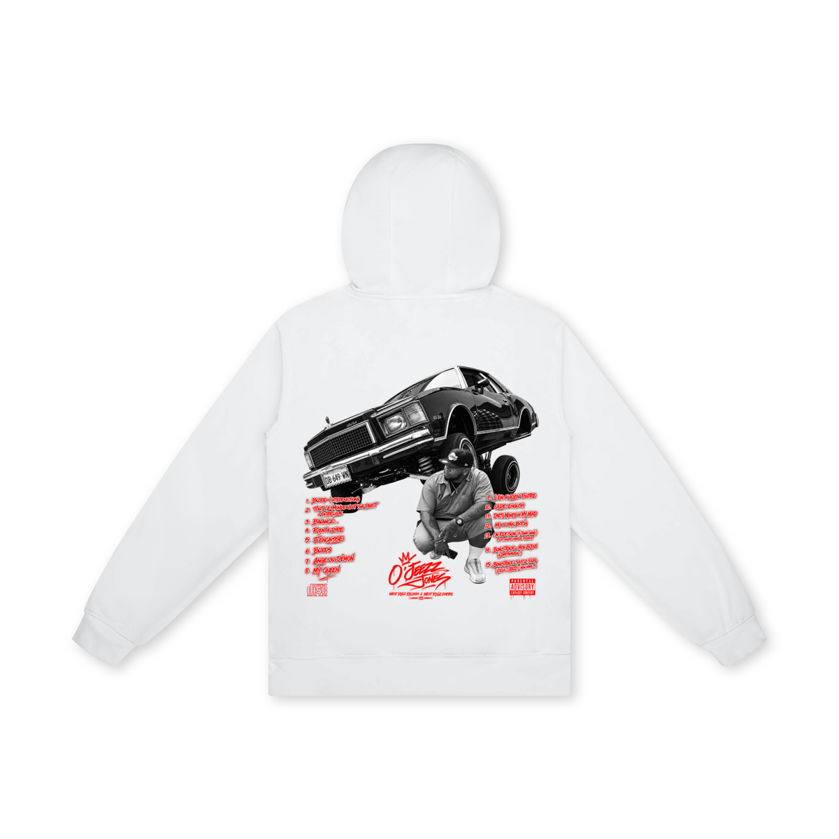 WEST ROLLZ x BLOODS x O’JEEZZ HOODIE