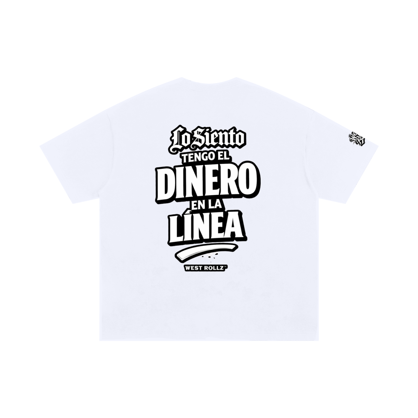 WEST ROLLZ X SORRY! MONEY ON THE LINE T-SHIRT