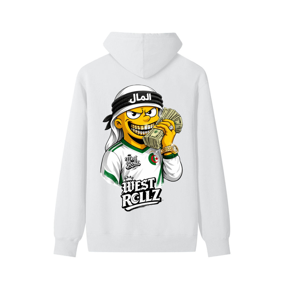 WEST ROLLZ X VIVA ALGÉRIE X Classic Unisex Cotton Hoodie