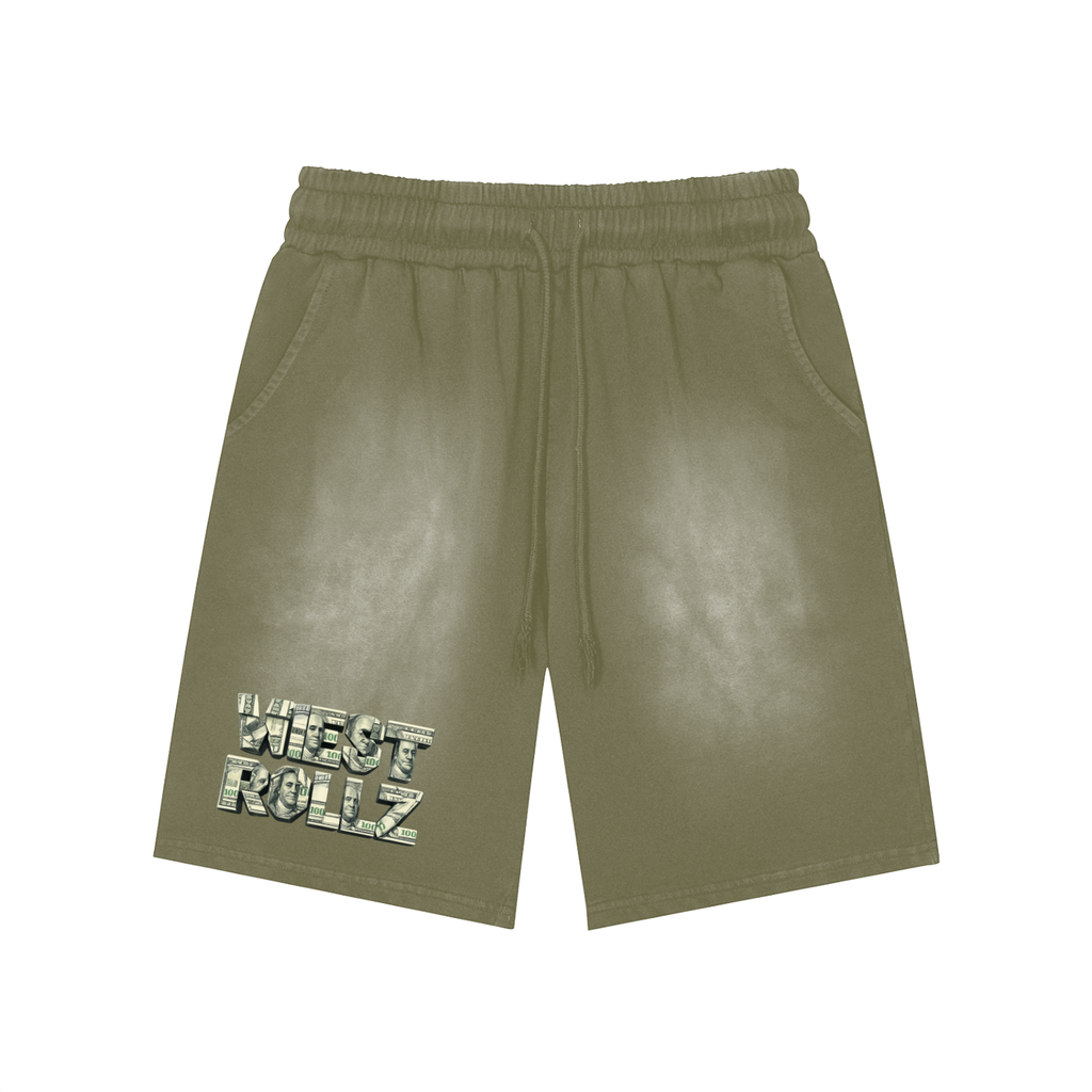 WEST ROLLZ X INITIAL WR Washed SHORT