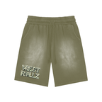 WEST ROLLZ X INITIAL WR Washed SHORT