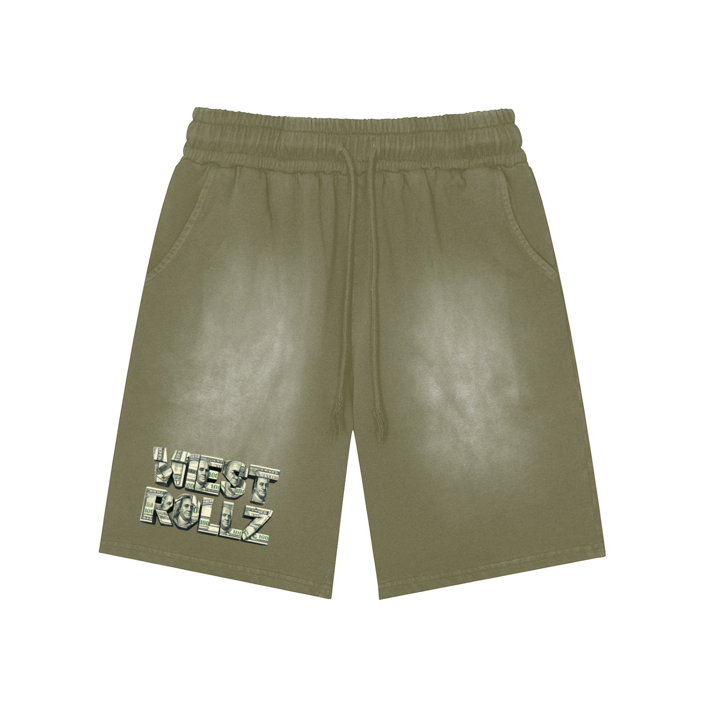 WEST ROLLZ X INITIAL WR Washed SHORT