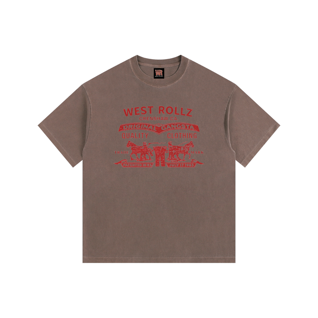 WEST ROLLZ X ROLLZ STRAUSZ T-SHIRT