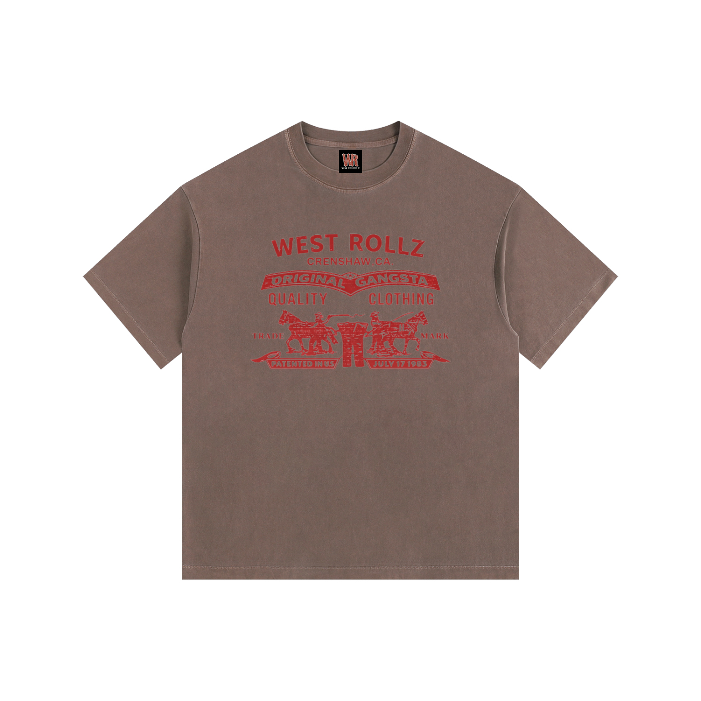 WEST ROLLZ X ROLLZ STRAUSZ T-SHIRT