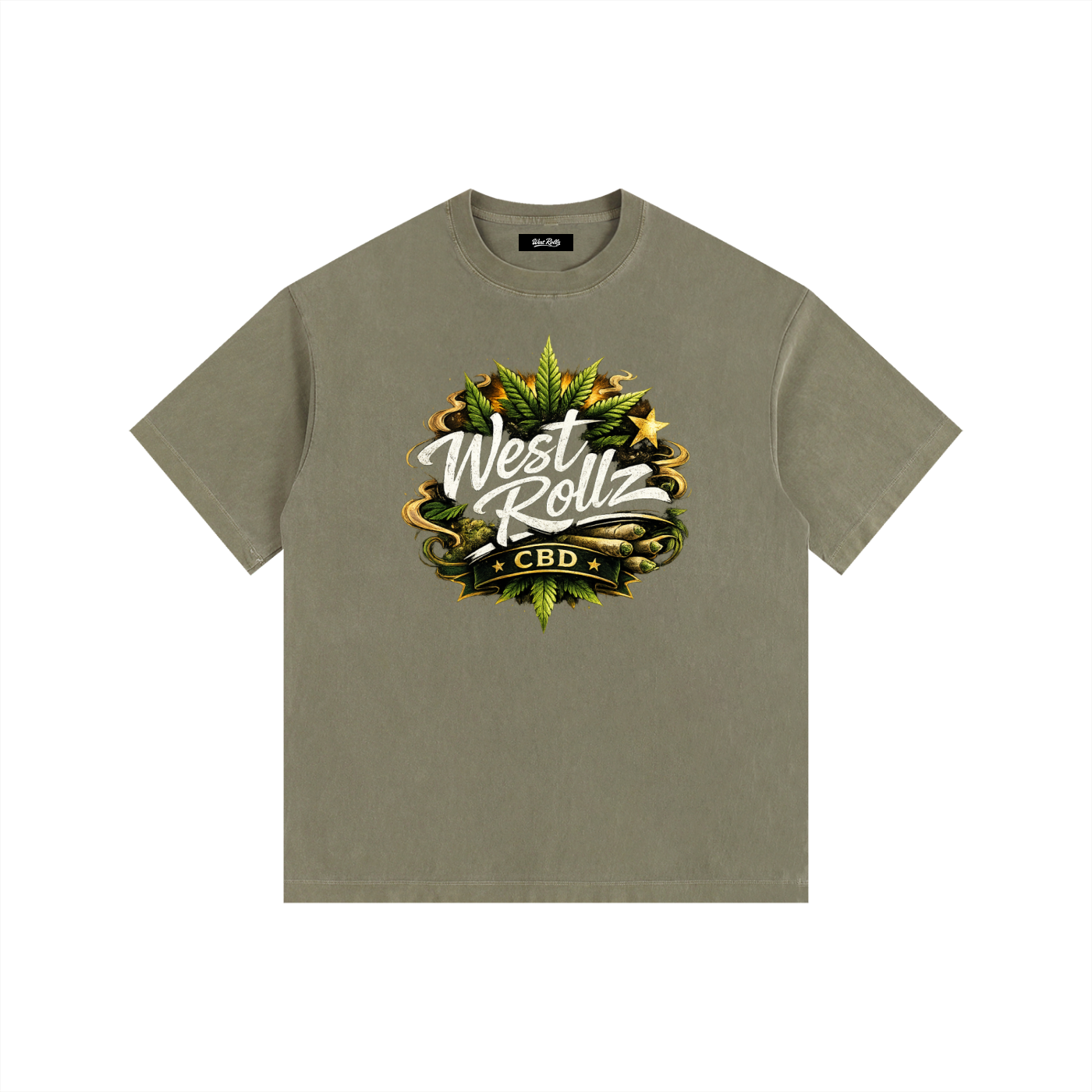 WEST ROLLZ X CBD WEST T-SHIRT