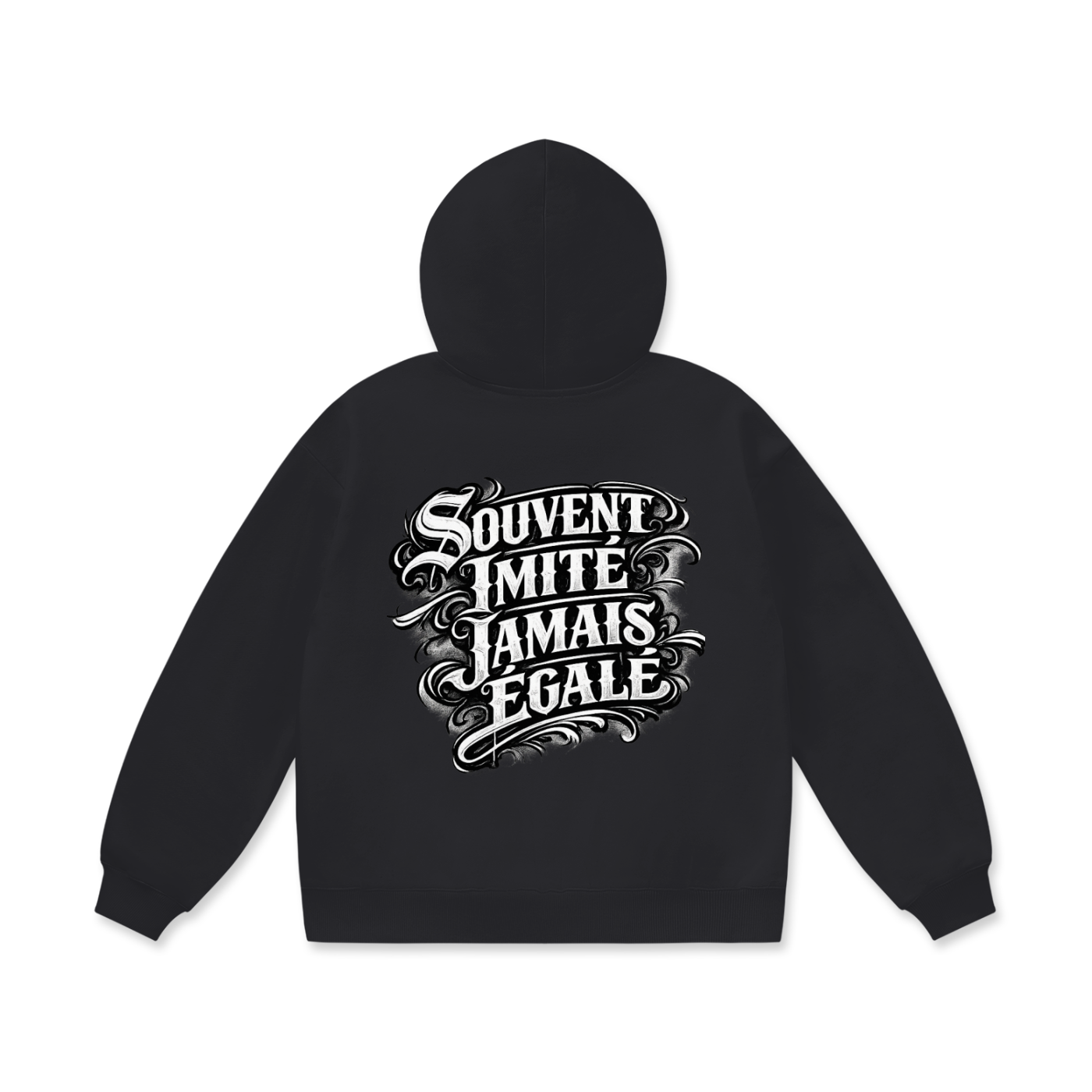 WEST ROLLZ X SORRY! J’AI LA MONEY AU BOUT DU FIL / Oversize Heavyweight Fleece HOODIE