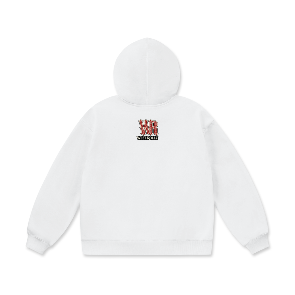 WEST ROLLZ X L’original WR X  Oversize Heavyweight Fleece Hoodie