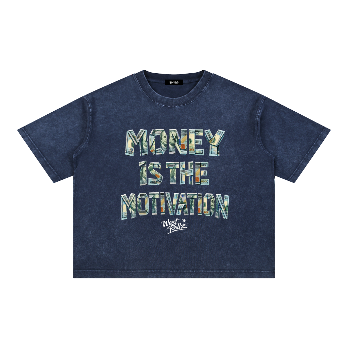 WEST ROLLZ X MONEY MAKER BOXY T-SHIRT