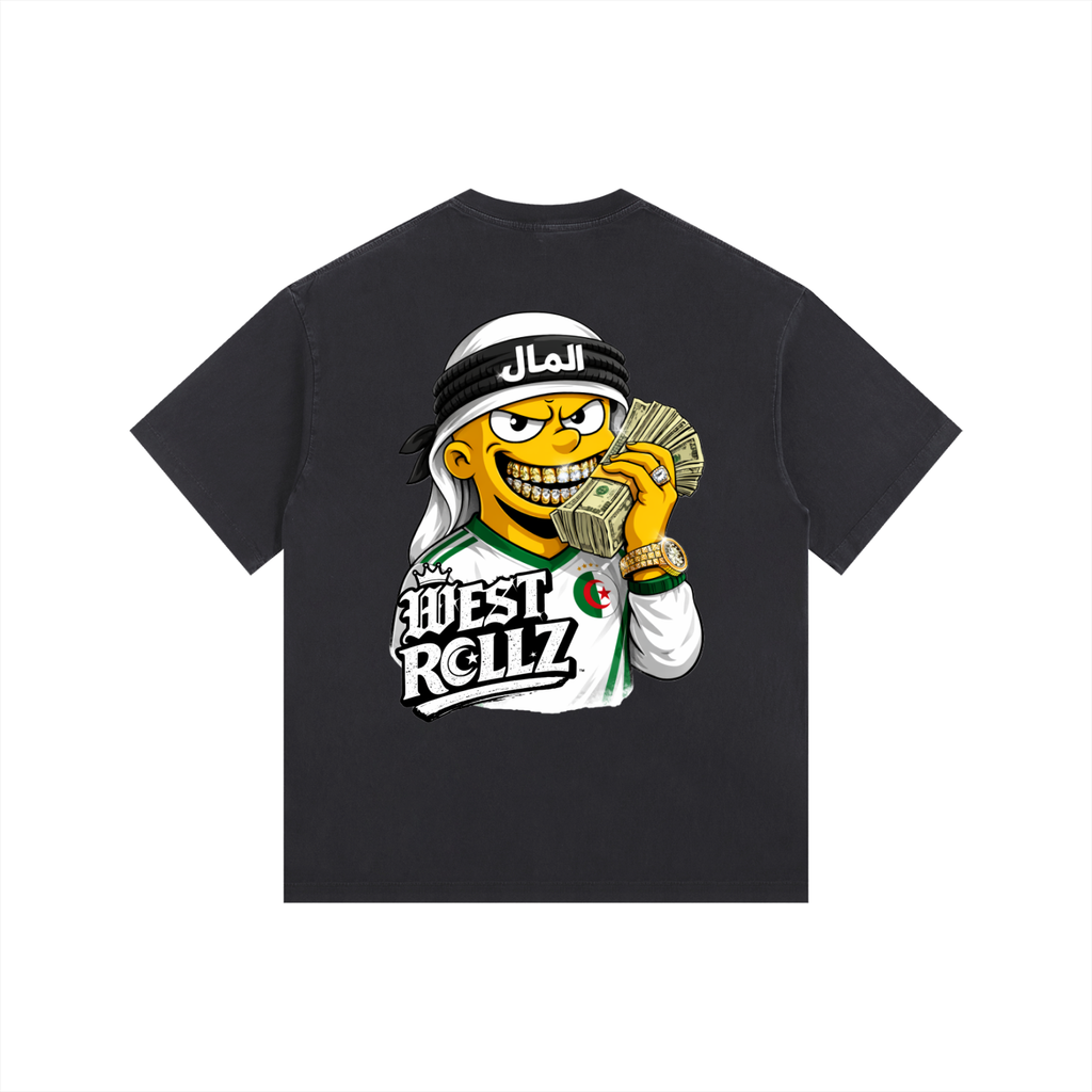 WEST ROLLZ X SORRY! MONEY ON THE LINE T-SHIRT