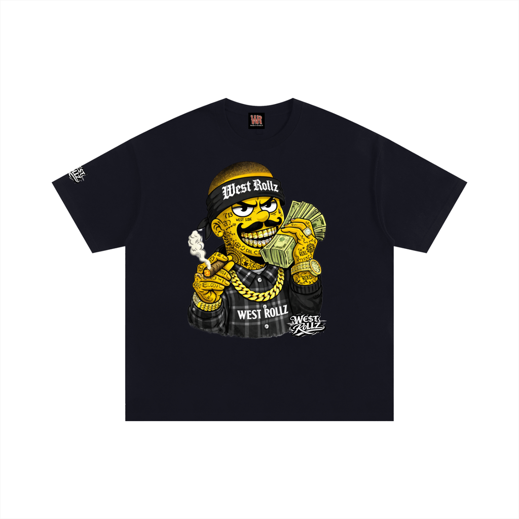WEST ROLLZ X SORRY! MONEY ON THE LINE T-SHIRT