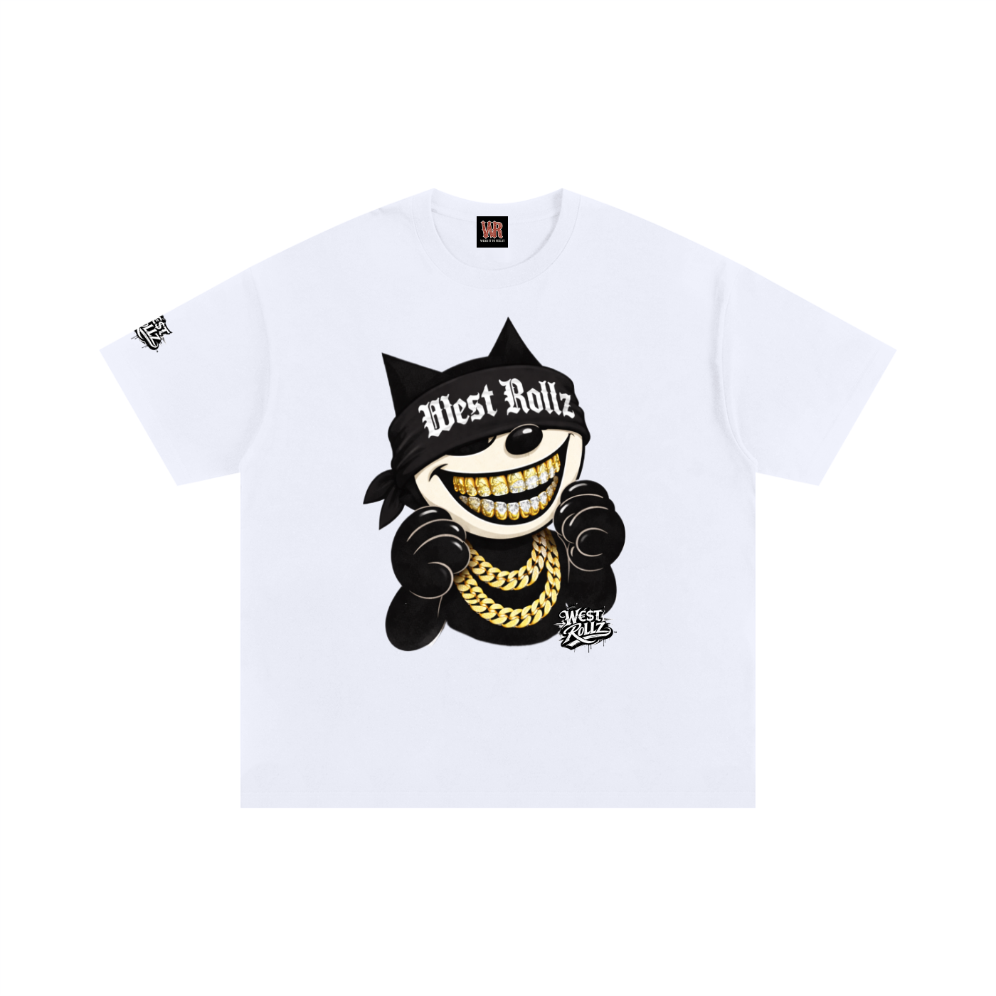 WEST ROLLZ X SORRY! MONEY ON THE LINE T-SHIRT