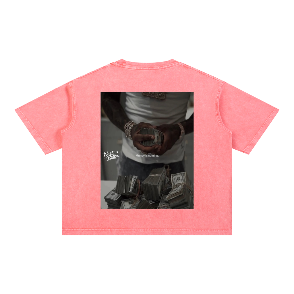 WEST ROLLZ X MONEY MAKER BOXY T-SHIRT