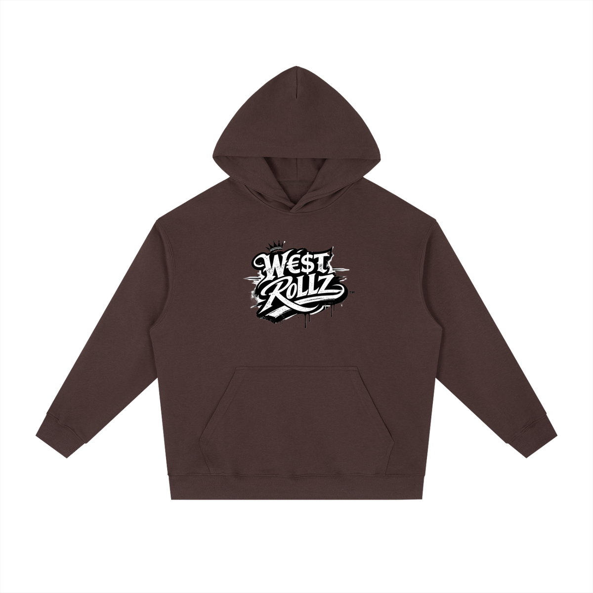 WEST ROLLZ X FÉLIX WEST X Essential Heavyweight Drop-Shoulder Hoodie