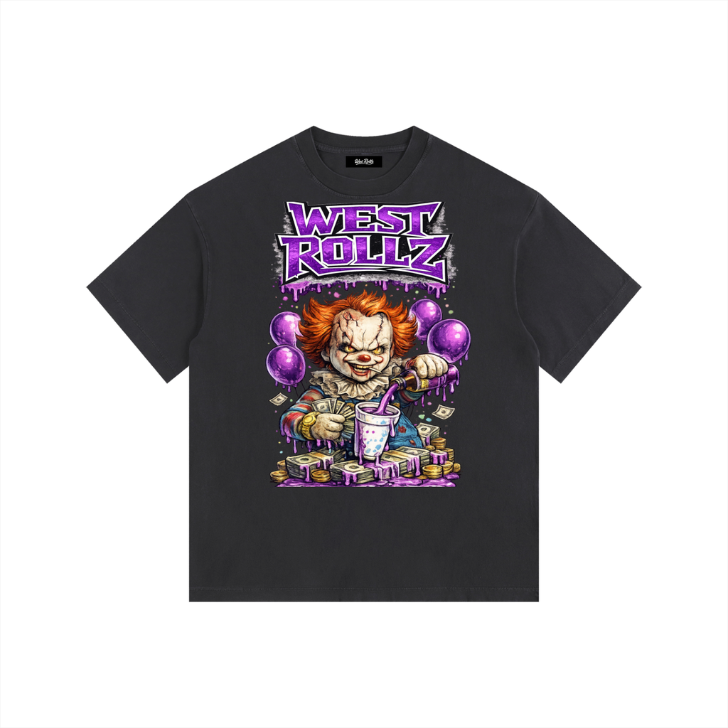WEST ROLLZ X JAMAIS SANS MON SYRUP & MA DOUBLE CUP T-SHIRT