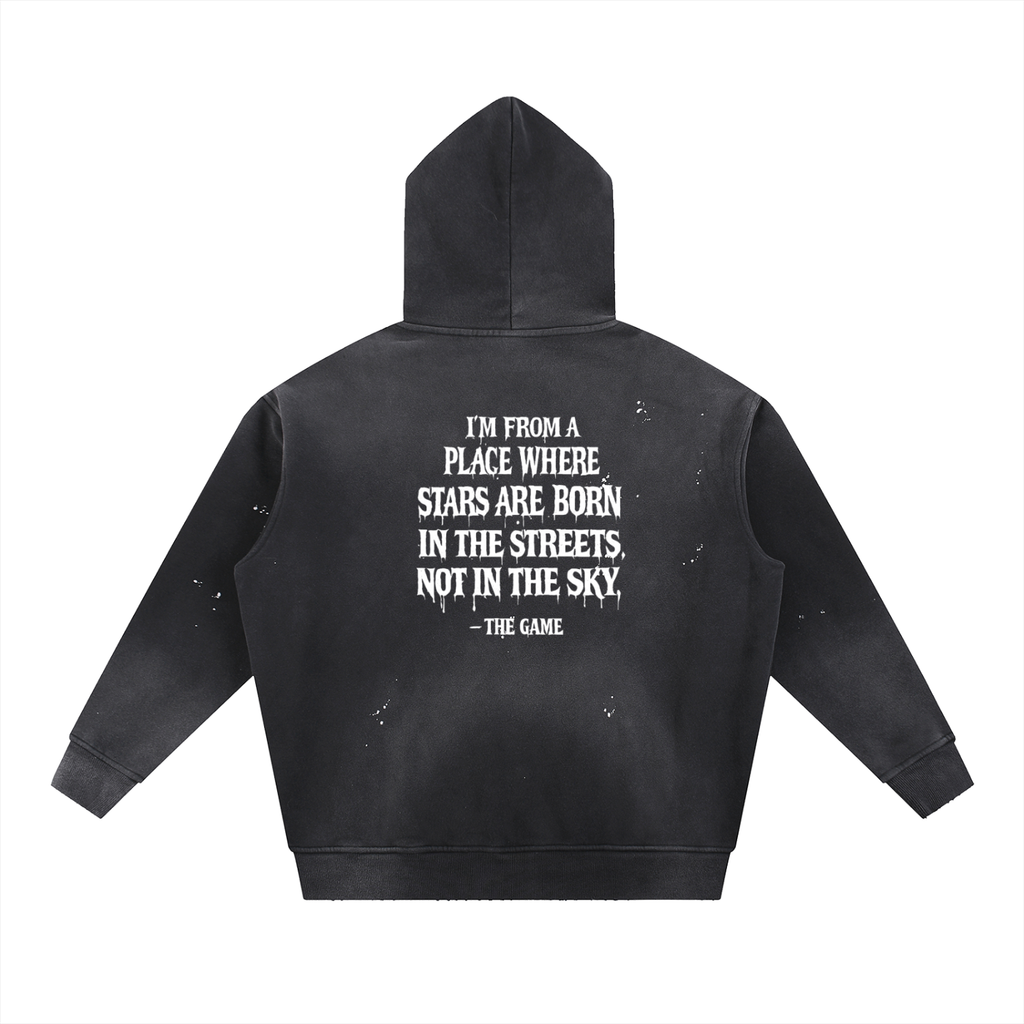 WEST ROLLZ X PIRU BLOODS HOODIE