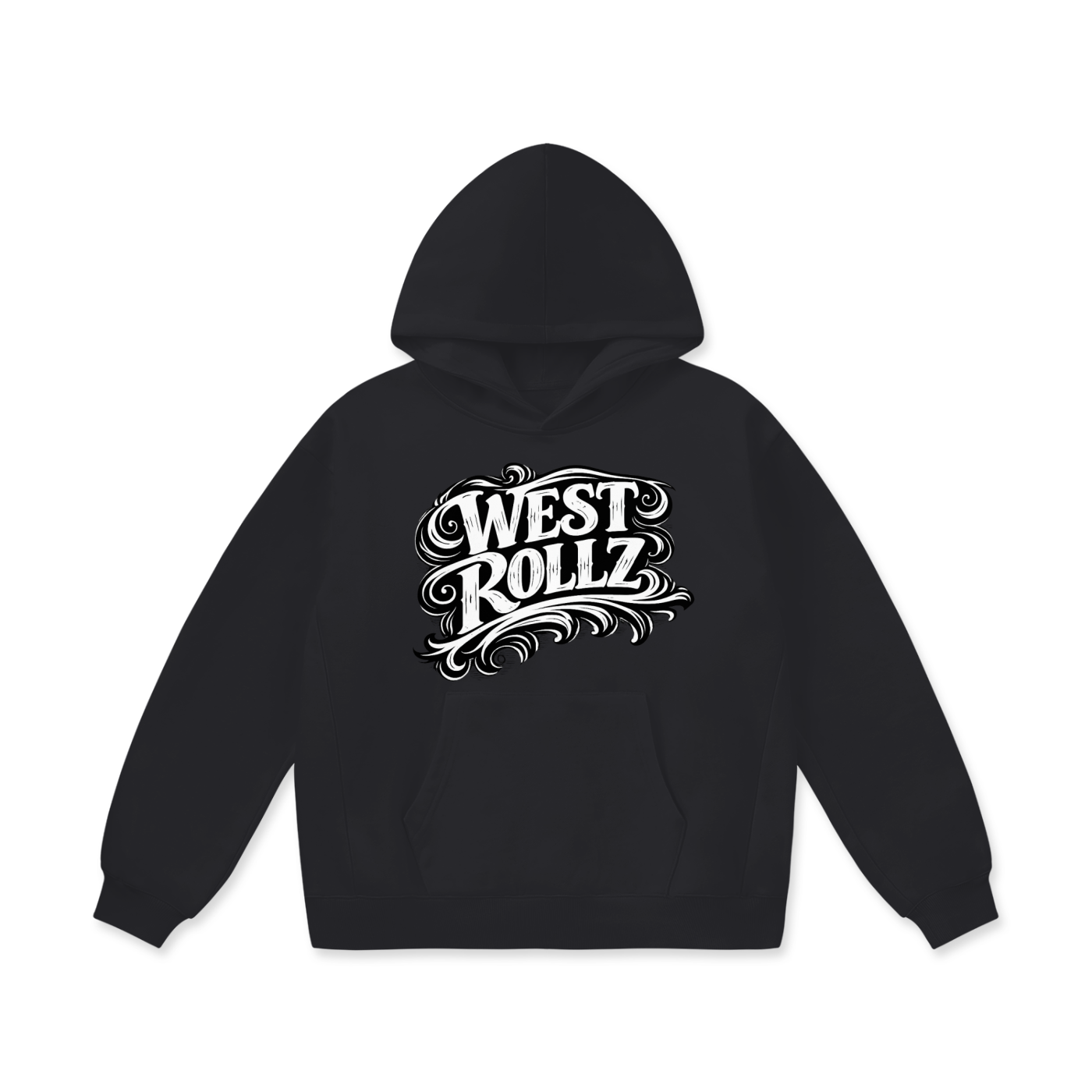WEST ROLLZ X SORRY! J’AI LA MONEY AU BOUT DU FIL / Oversize Heavyweight Fleece HOODIE