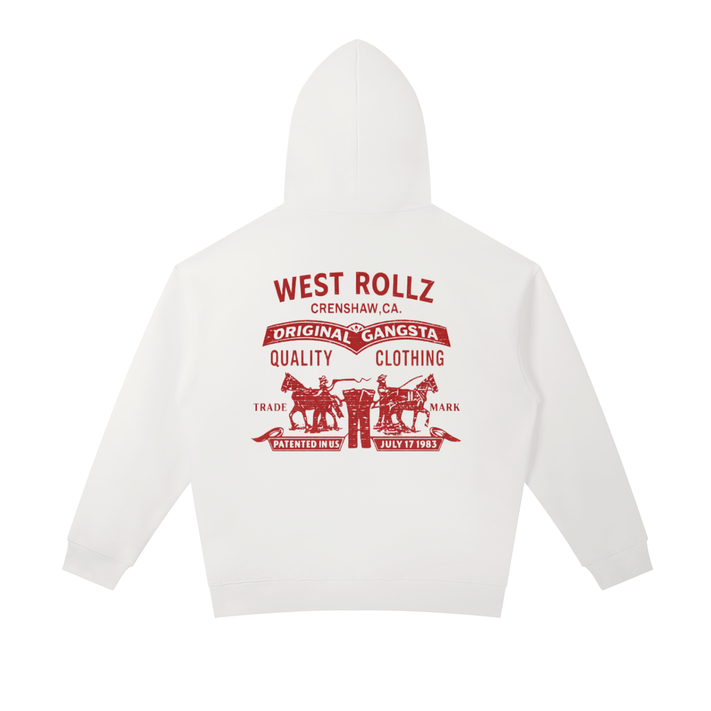 WEST ROLLZ X ROLLZ STRAUSZ X Essential Heavyweight Hoodie