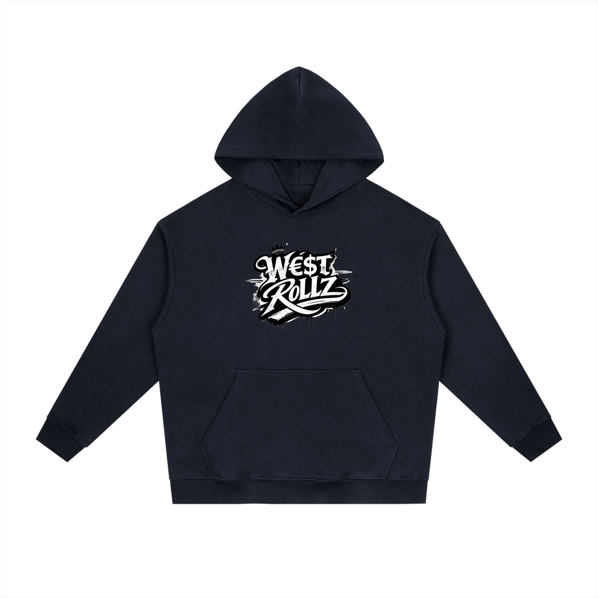 WEST ROLLZ X FÉLIX WEST X Essential Heavyweight Drop-Shoulder Hoodie