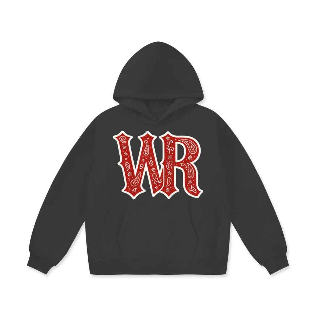WEST ROLLZ X L’original WR X  Oversize Heavyweight Fleece Hoodie