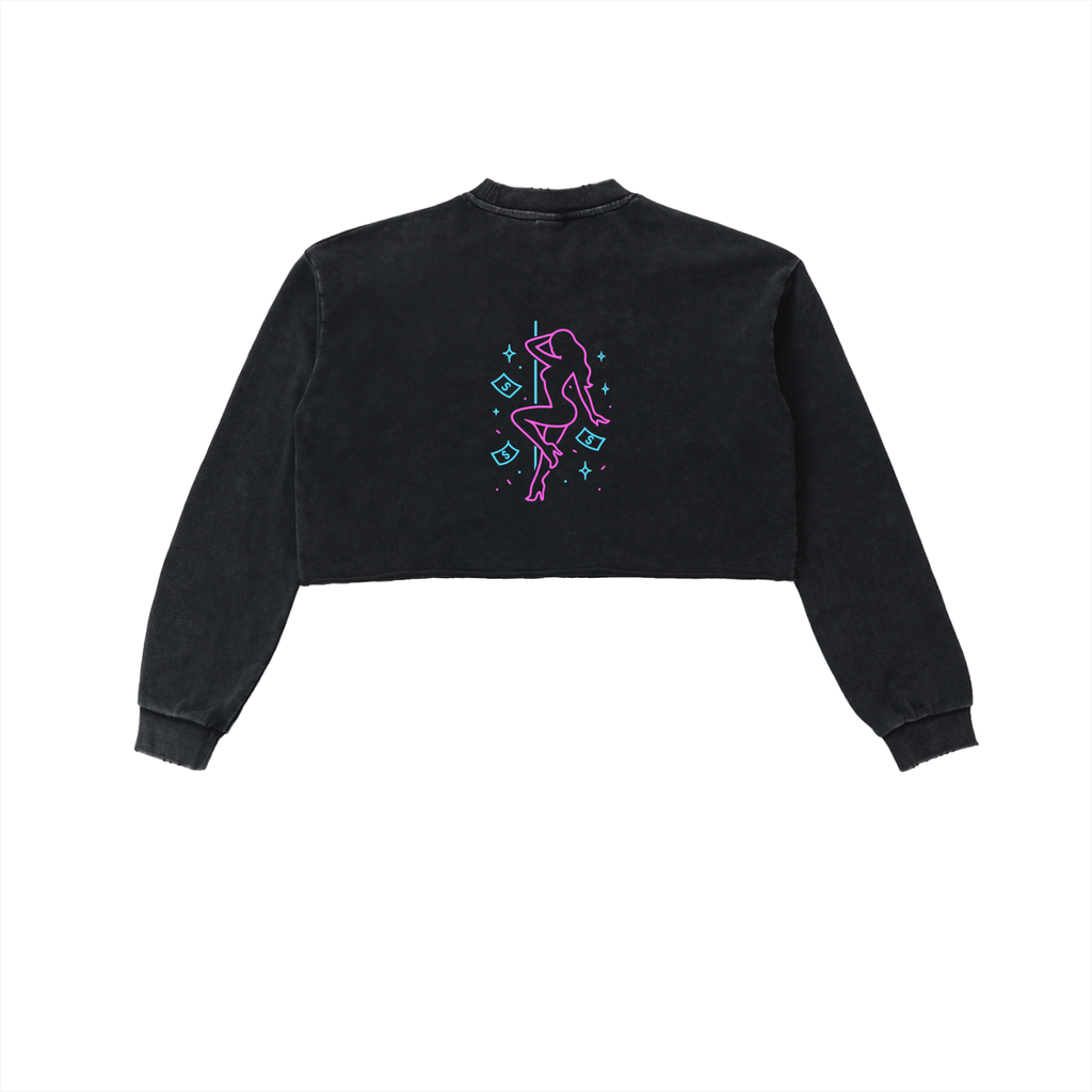 WEST ROLLZ X P-VALLEYS WOMEN CROP HOODIE