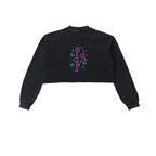 WEST ROLLZ X P-VALLEYS WOMEN CROP HOODIE