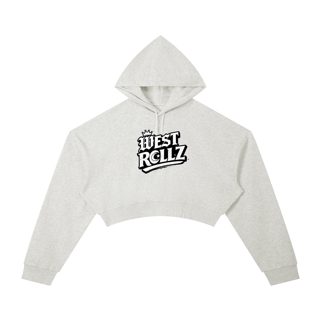 WEST ROLLZ X Essential Cropped WOMEN Hoodie