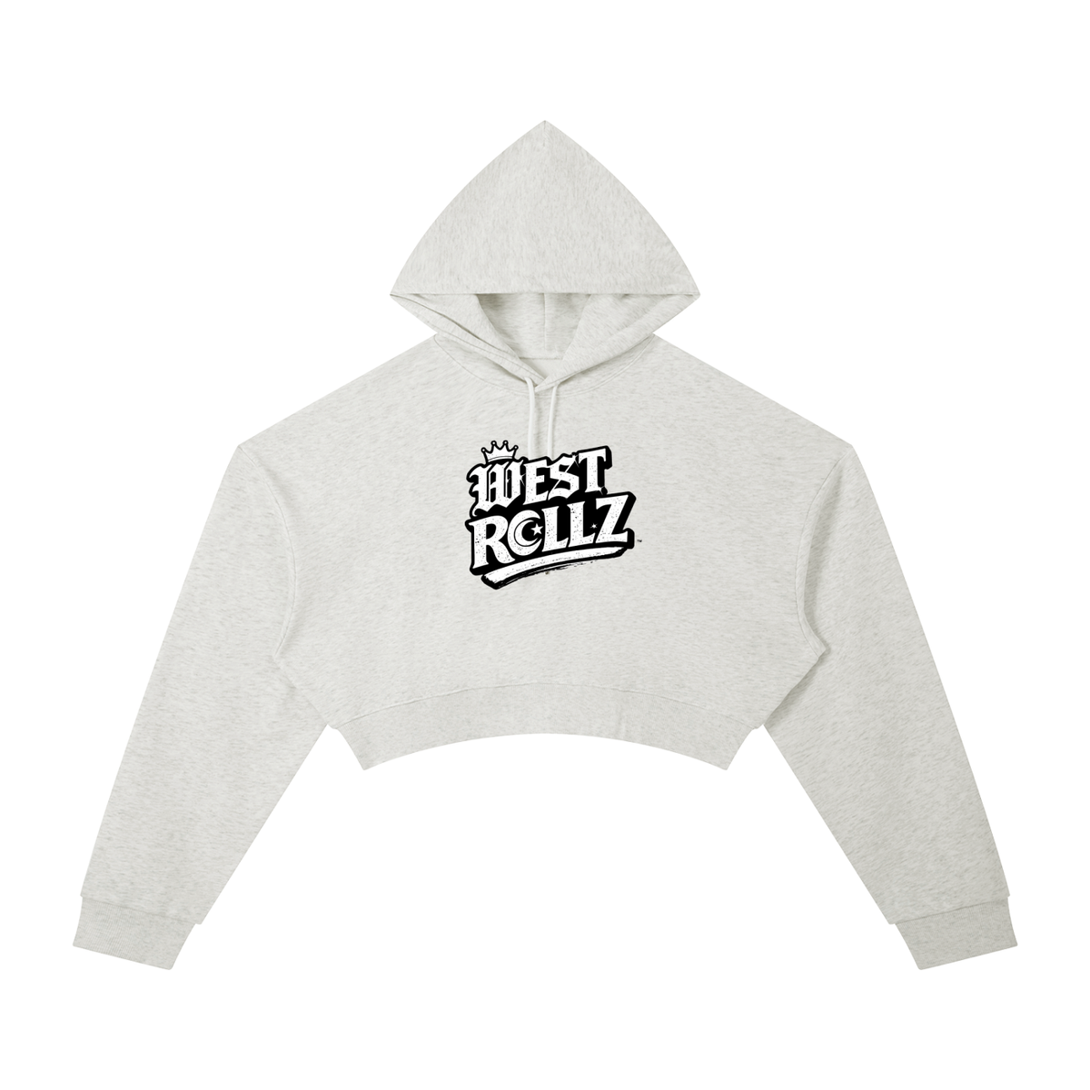 WEST ROLLZ X Essential Cropped WOMEN Hoodie