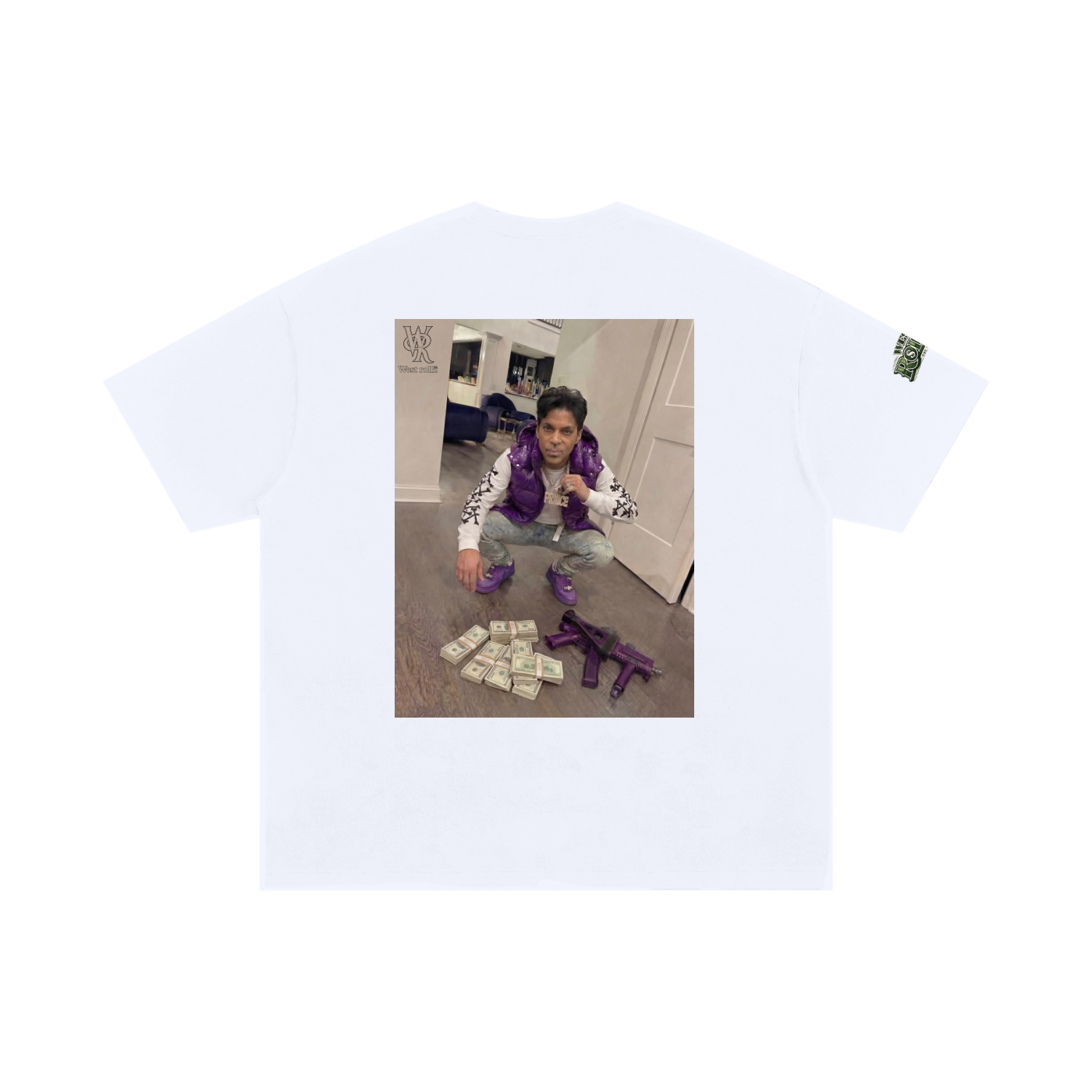 WEST ROLLZ X MONEY MAKER T-SHIRT