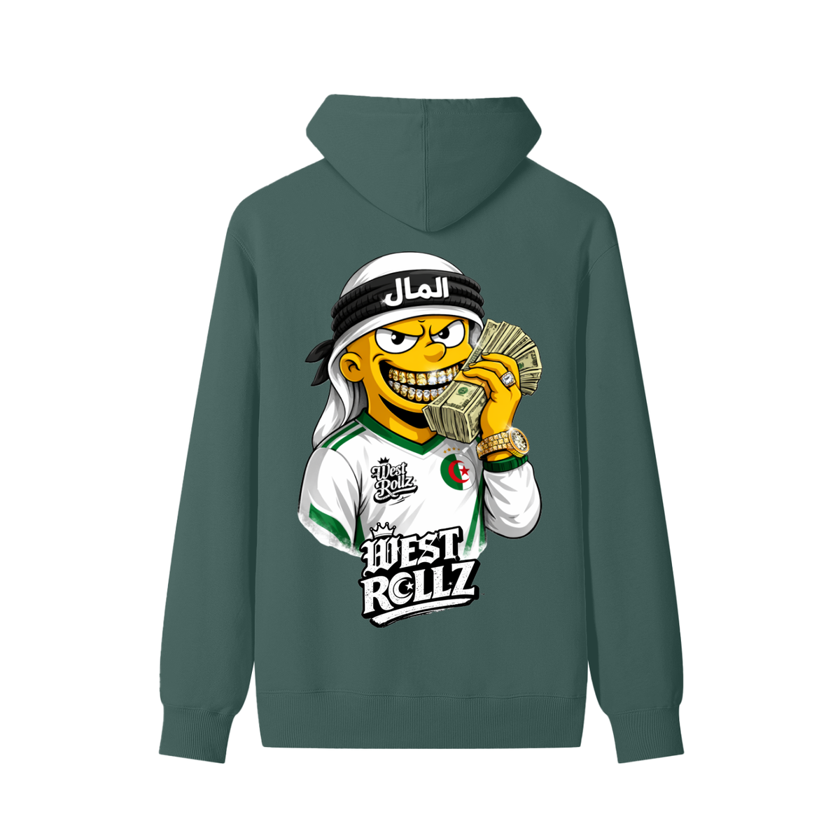 WEST ROLLZ X VIVA ALGÉRIE X Classic Unisex Cotton Hoodie