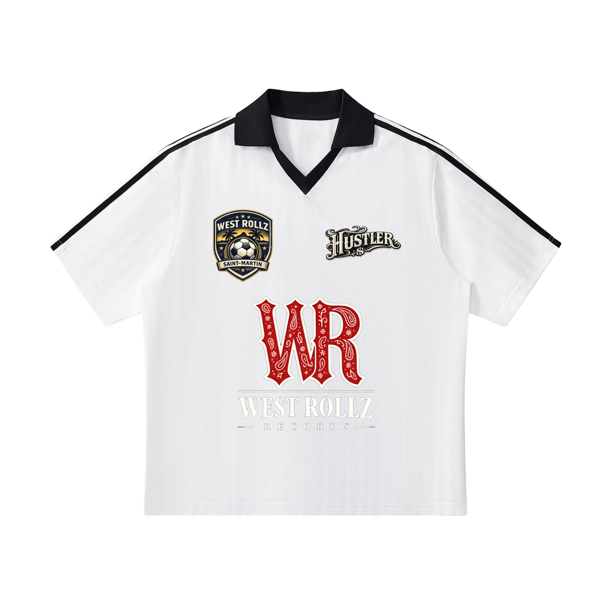 WEST ROLLZ X SAINT-MARTIN  Soccer JERSEY