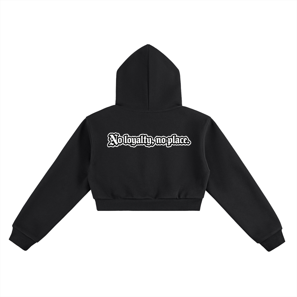 WEST ROLLZ X Essential Cropped WOMEN Hoodie