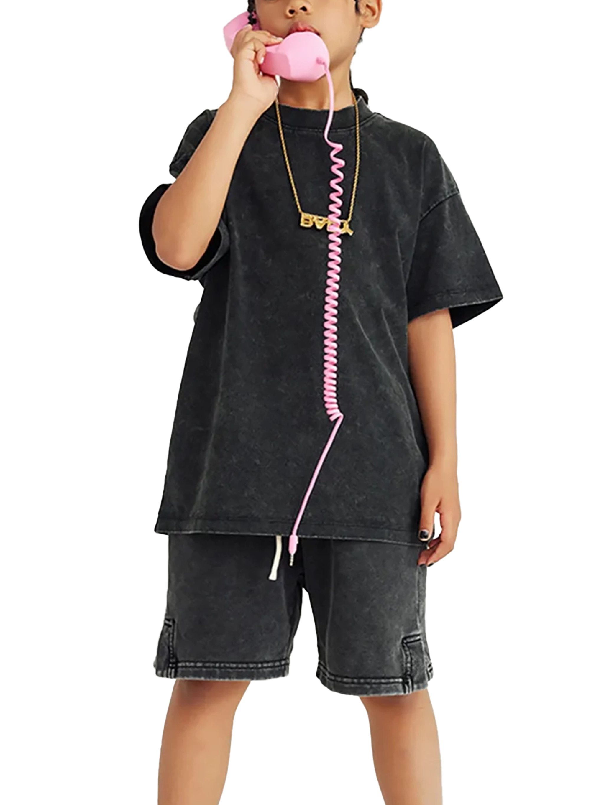 WEST ROLLZ X DEEP COVER KIDS  T-SHIRT